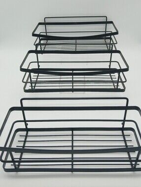 ODesign Shower Caddy Storage with Removable 4 Hooks Shower Shelf Basket